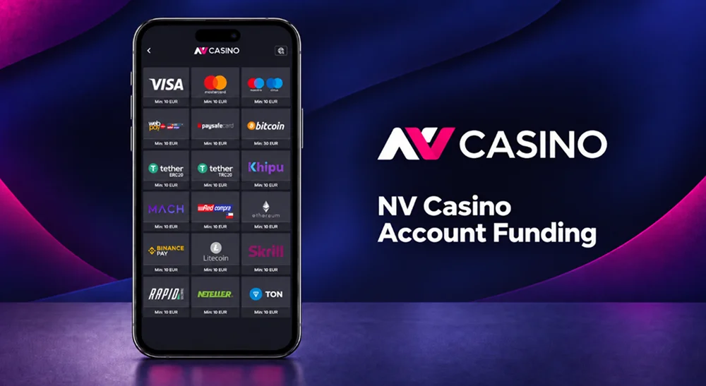 NV Casino account funding and deposit options