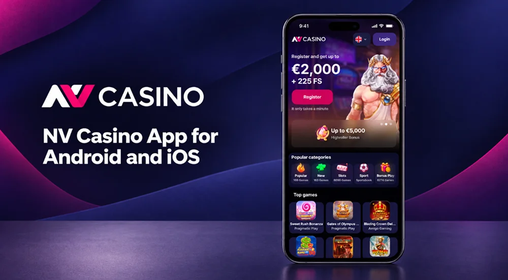 NV Casino mobile app for Android and iOS devices