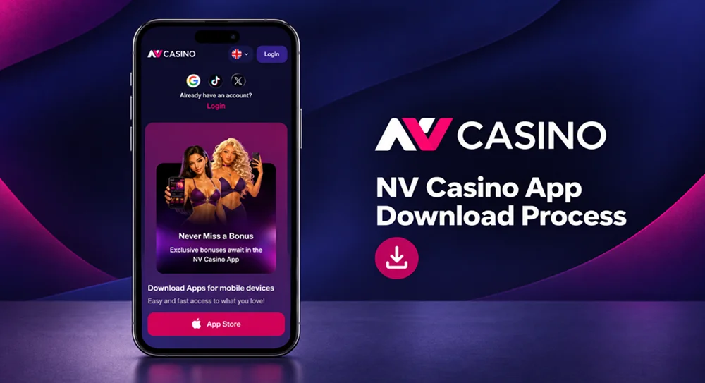 NV Casino mobile app download process